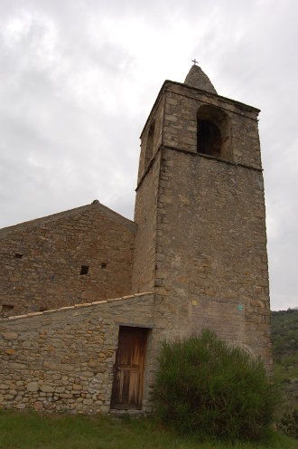 L'église du vieil Aiglun