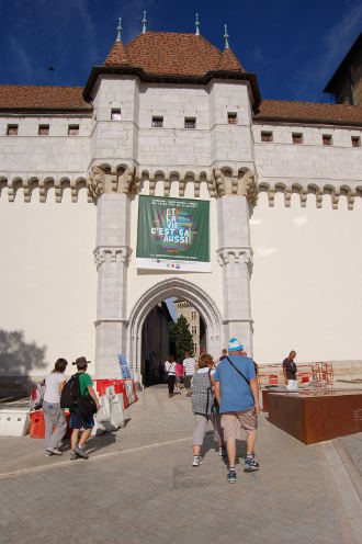 La porte du château d'<strong>Annecy</strong>