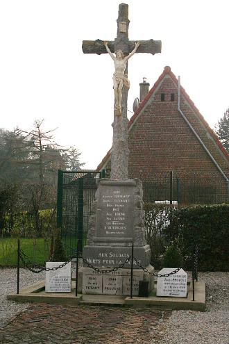 Le monument aux morts d'Autingues