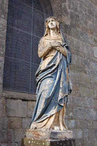 La Saint Vierge près de l'église de Saint Brévin