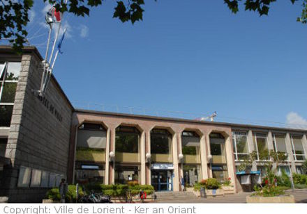 La mairie de <strong>Lorient</strong>