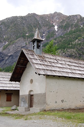 La chapelle d'Ailefroide