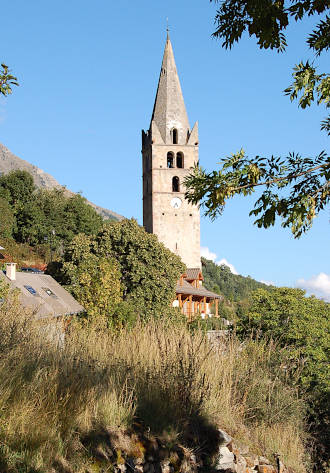 Le clocher de Saint Pelade