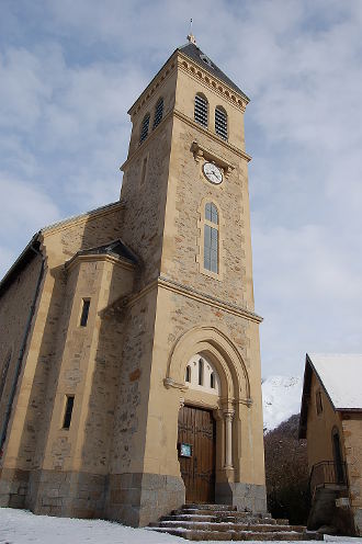 L'église paroissiale de La Salette