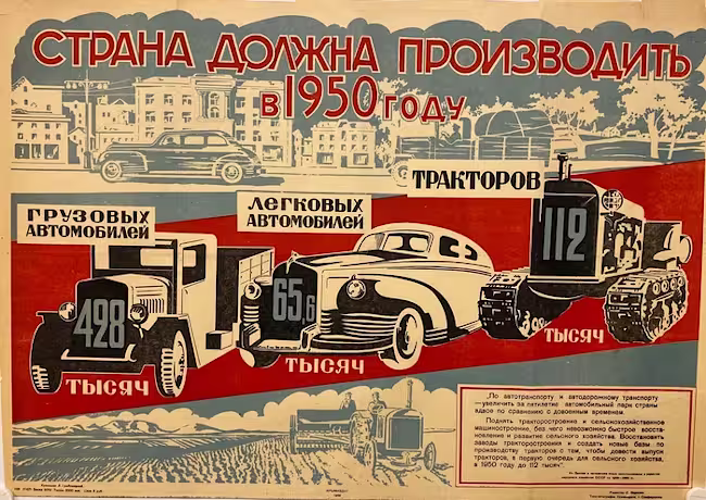 Le pays doit produire en 1950 !