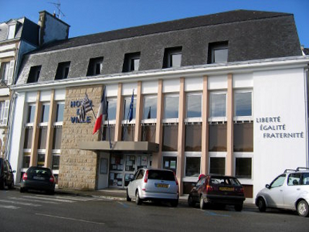 La mairie d'<strong>Audierne</strong>