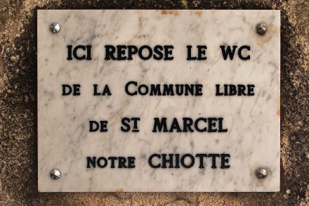 Les facéties de la commune libre de Saint Marcel...