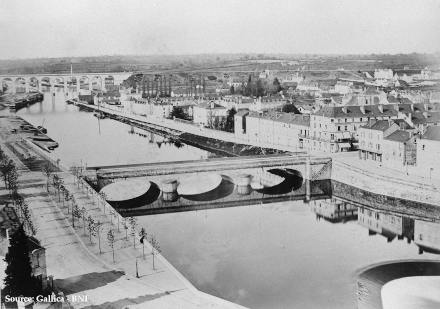 Pont de Laval en 1873