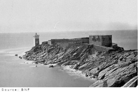 La pointe de Kermorvan en 1873