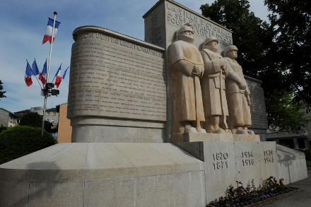 Le Monument aux Morts d'Oyonnax