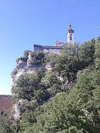 Le château de Rocamadour...