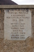 Le monument aux morts